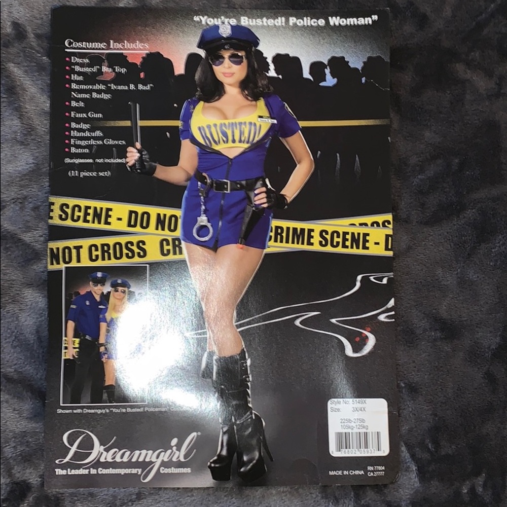 Dreamgirl “You’re Busted Police Woman” Costume